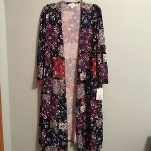 LuLaRoe Sarah Size Medium Cardigan/Duster/Sweater Long Sleeve